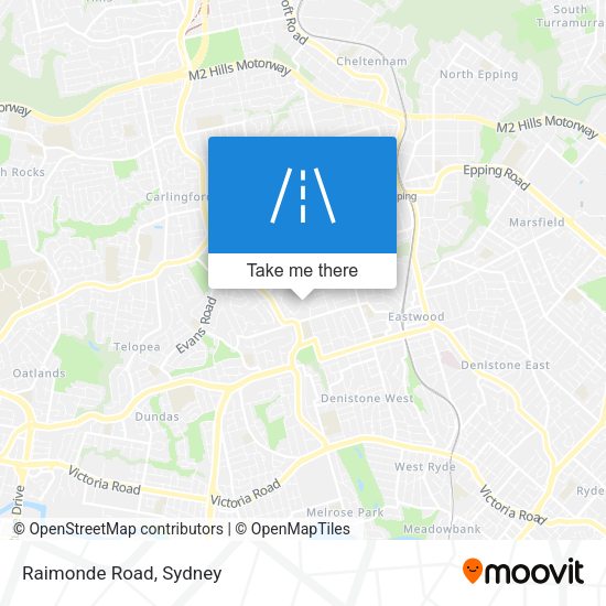 Raimonde Road map