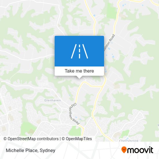 Michelle Place map