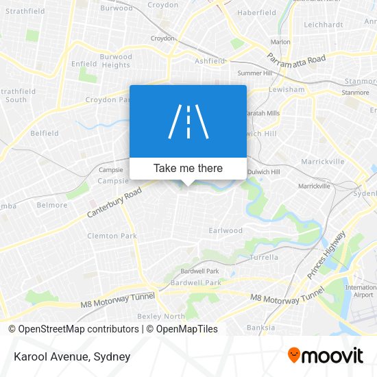 Karool Avenue map