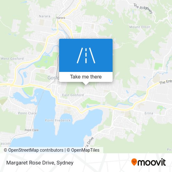 Margaret Rose Drive map