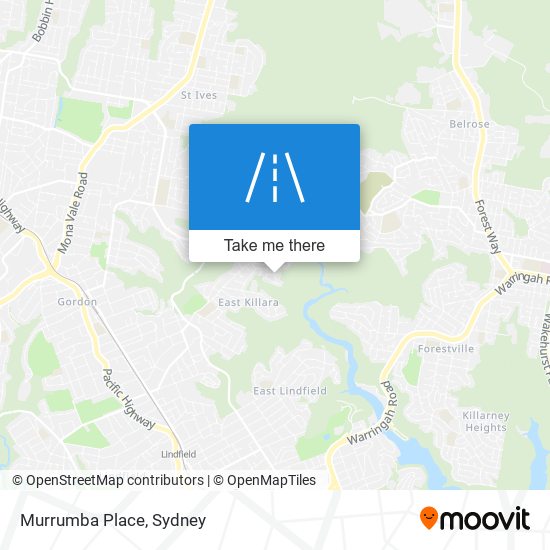 Mapa Murrumba Place