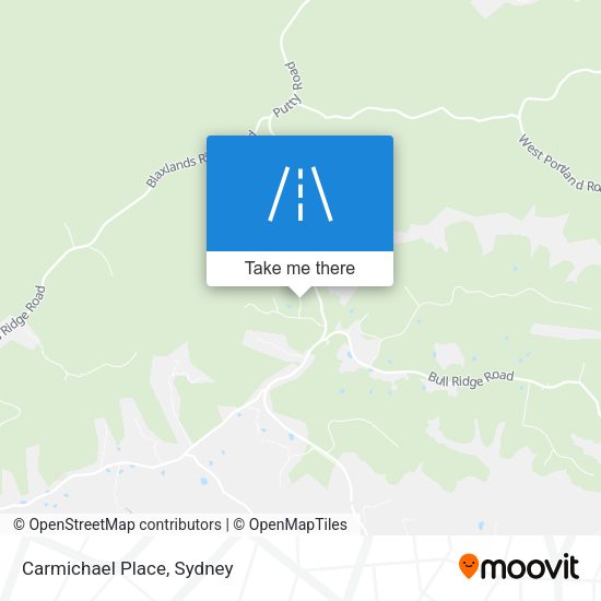 Carmichael Place map