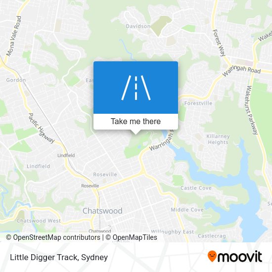 Little Digger Track map