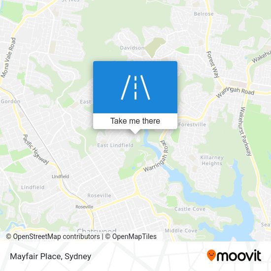Mayfair Place map