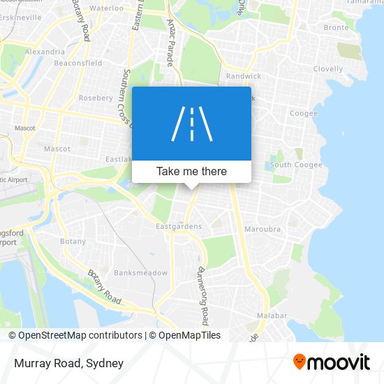 Murray Road map