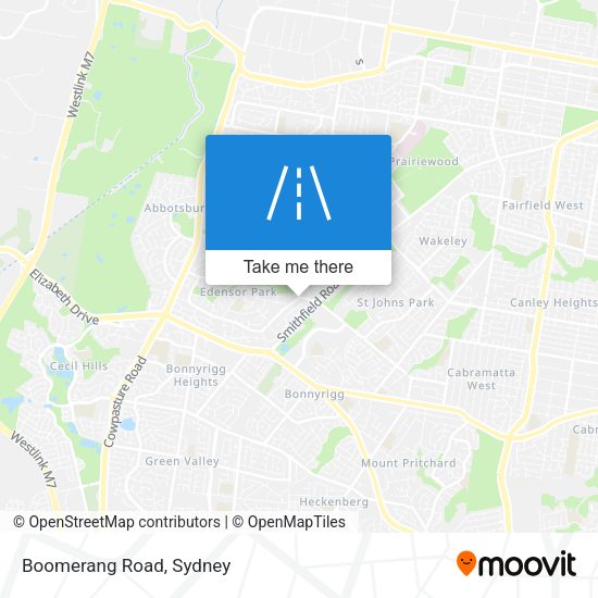 Boomerang Road map