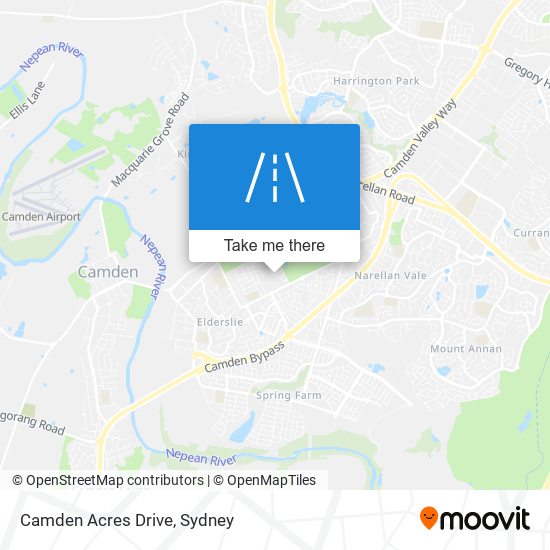 Camden Acres Drive map