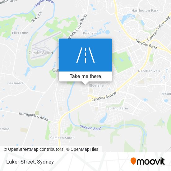 Luker Street map