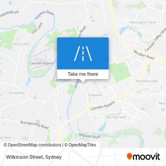 Wilkinson Street map