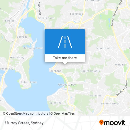 Mapa Murray Street