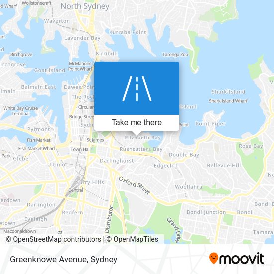Greenknowe Avenue map