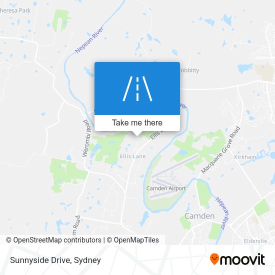 Sunnyside Drive map