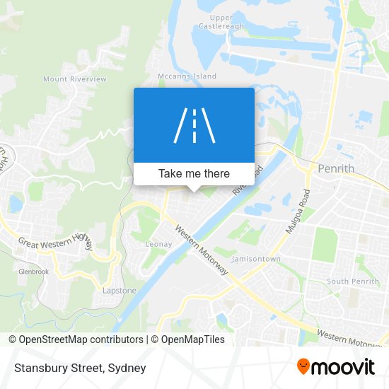 Stansbury Street map