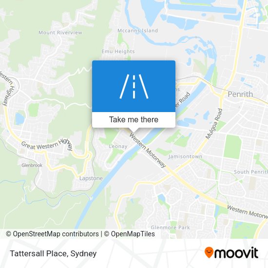 Tattersall Place map