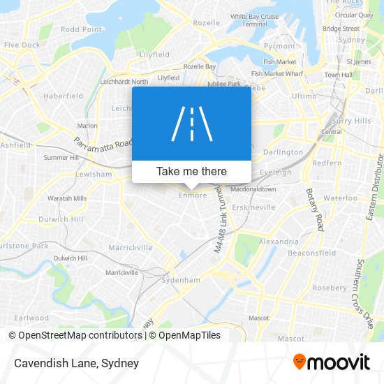 Cavendish Lane map