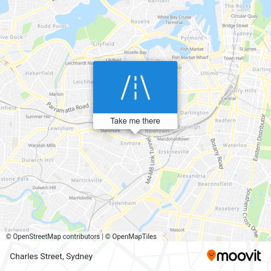 Charles Street map