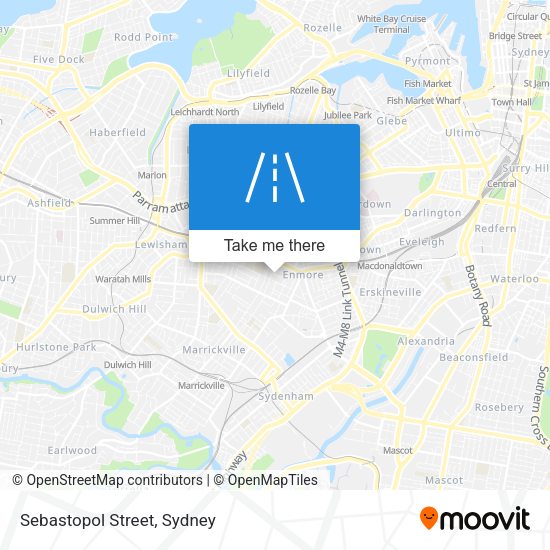 Sebastopol Street map