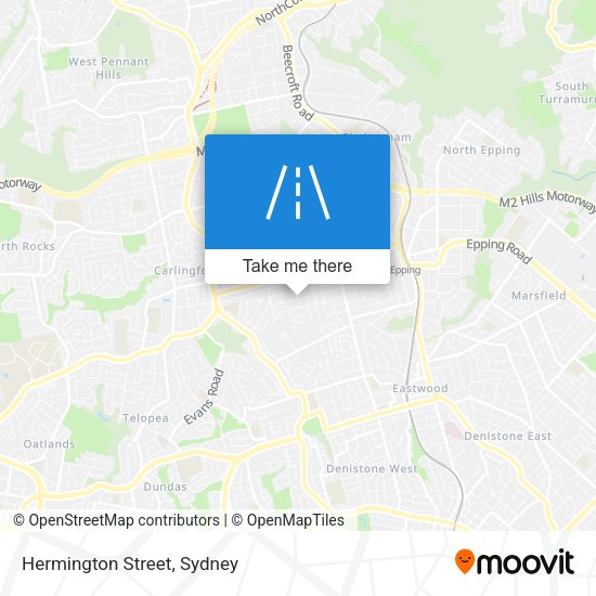 Hermington Street map