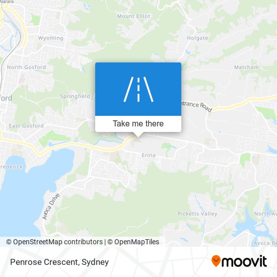 Penrose Crescent map