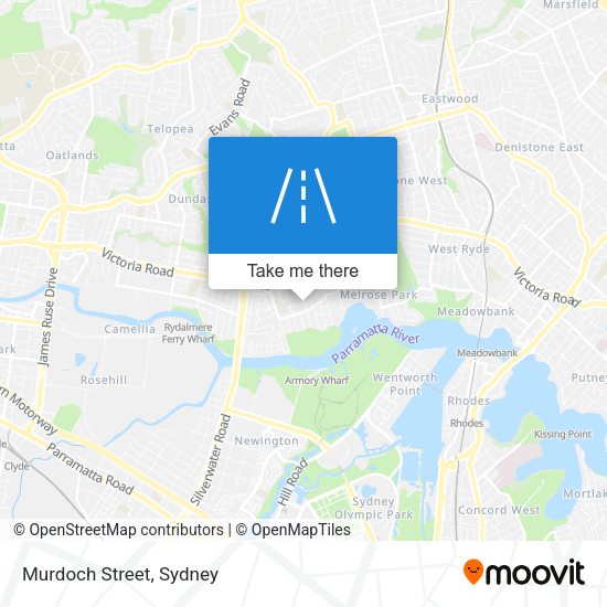 Murdoch Street map