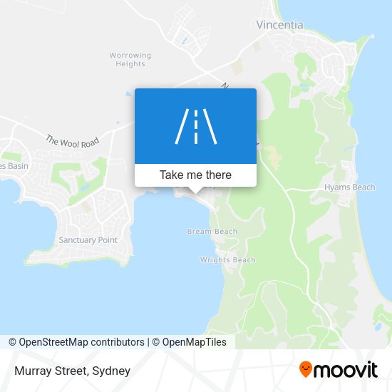 Murray Street map