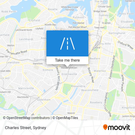 Charles Street map