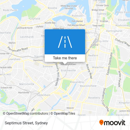 Septimus Street map