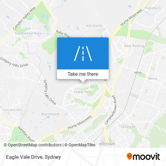 Eagle Vale Drive map