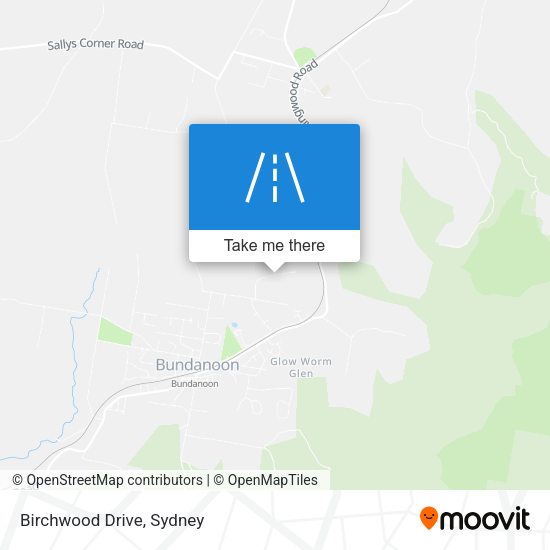 Birchwood Drive map