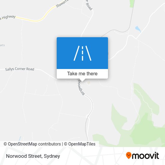 Norwood Street map