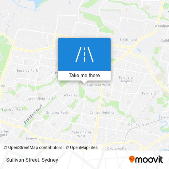 Sullivan Street map