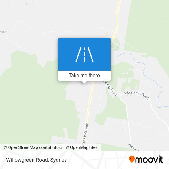 Willowgreen Road map