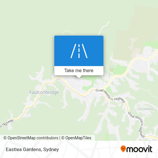 Eastlea Gardens map