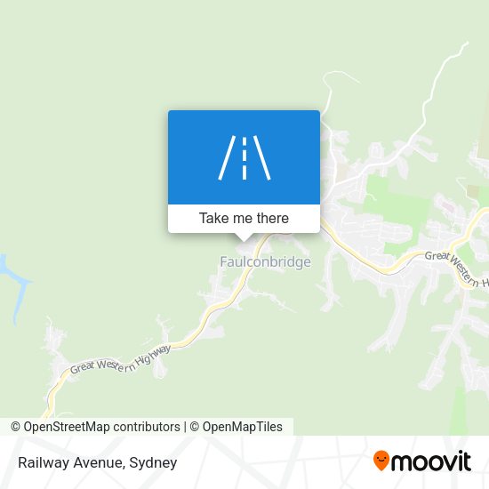 Railway Avenue map