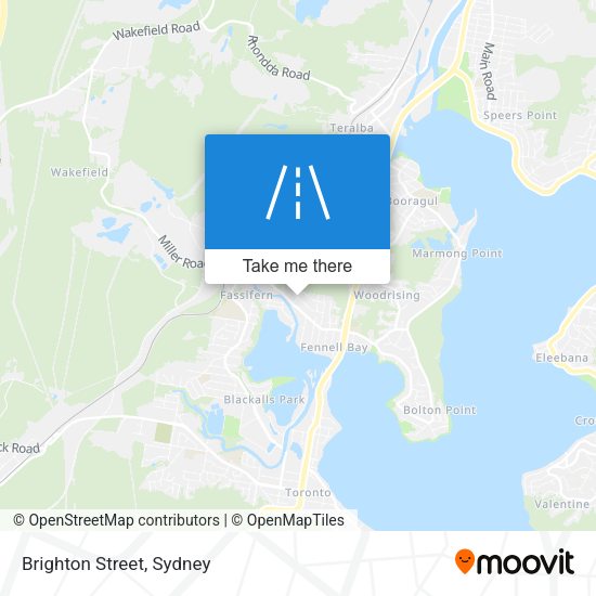 Brighton Street map