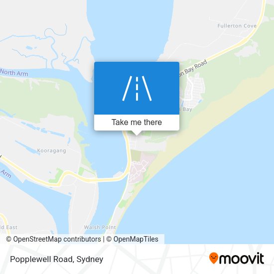 Popplewell Road map