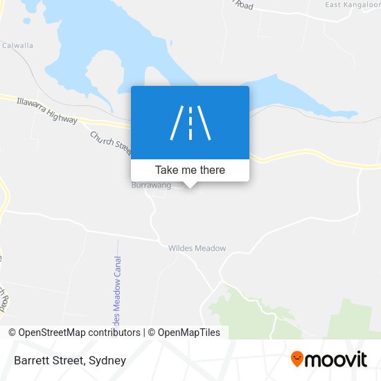 Barrett Street map