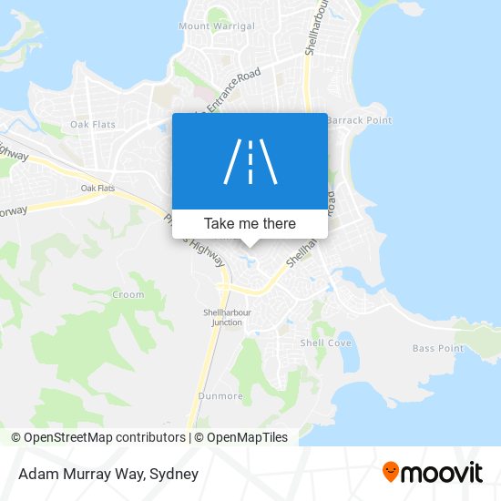 Adam Murray Way map