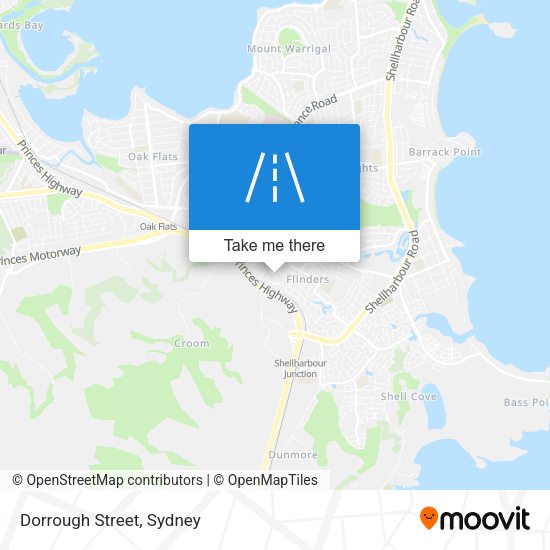 Dorrough Street map