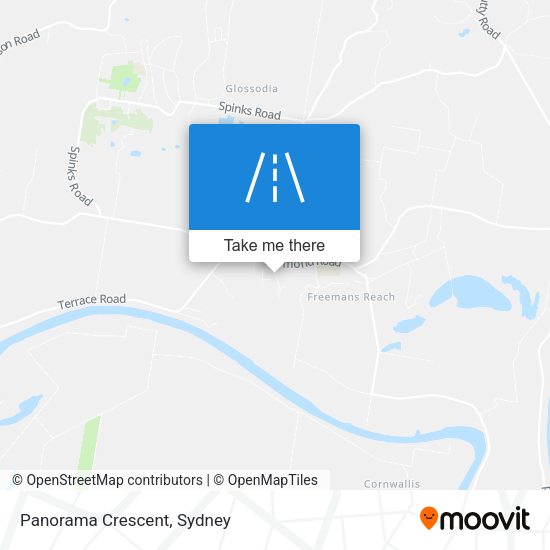Panorama Crescent map