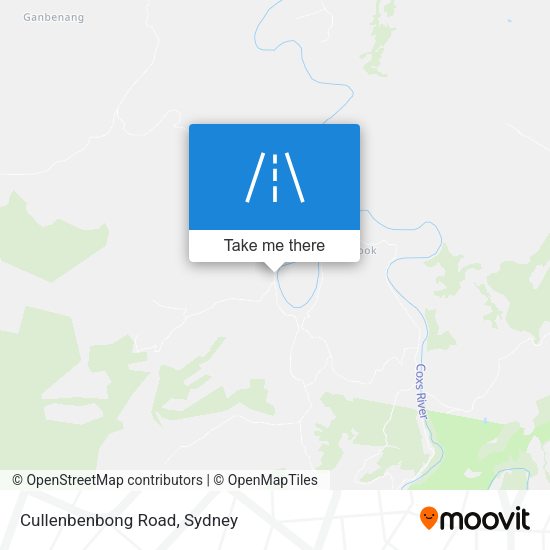 Cullenbenbong Road map