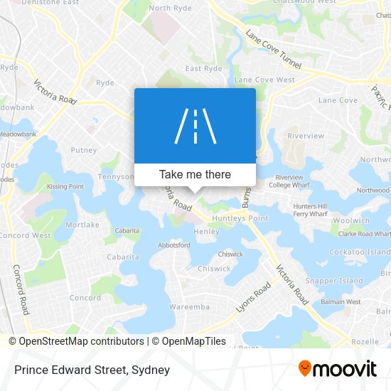 Prince Edward Street map