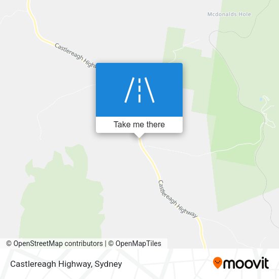 Castlereagh Highway map