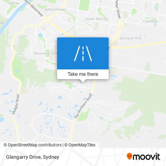 Glengarry Drive map