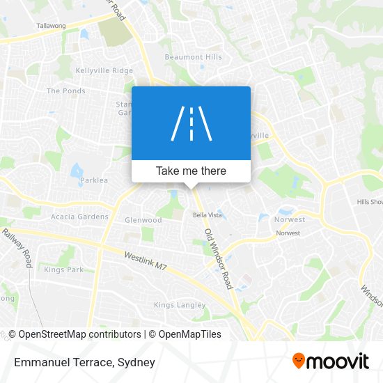 Emmanuel Terrace map