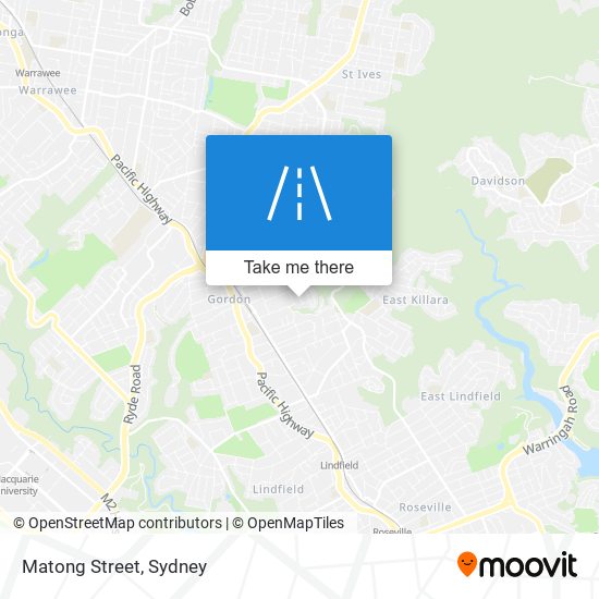 Matong Street map