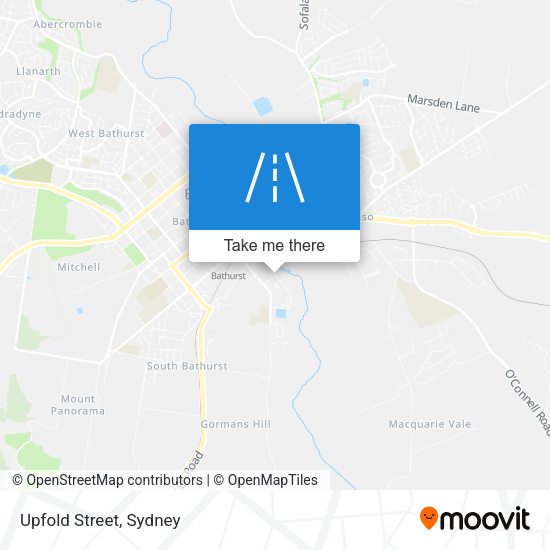 Upfold Street map