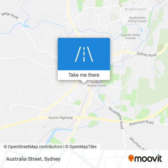 Australia Street map