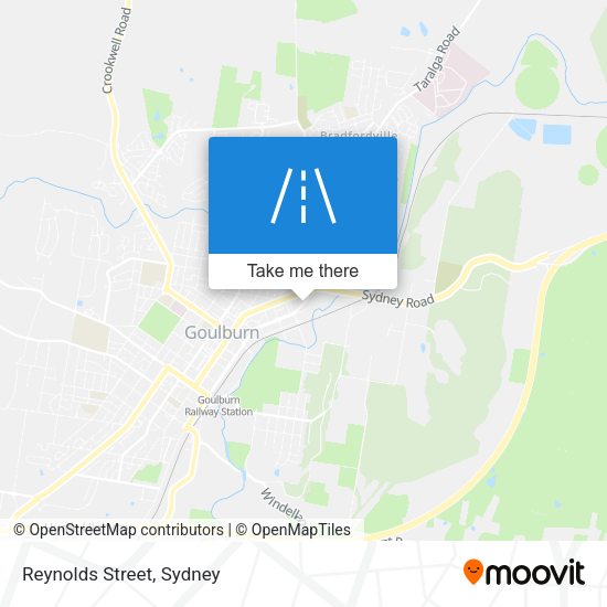Reynolds Street map