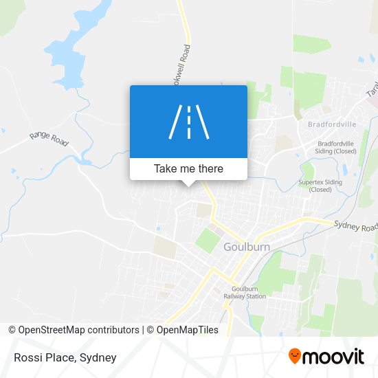 Rossi Place map